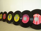 RARE VINTAGE 70s ANGOLA BAG FOLDER & 6 FUNK AFRO 7' 45