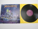 MEGADETH-Rust in Peace LP original 1990 press metal oop