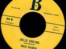 WILEE McEWEN. HELLO DARLING. NORTHERN SOUL. 45rpm