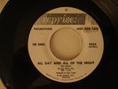 Kinks 45 record, promo 