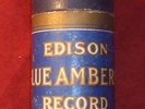 EDISON 4M Blue Amberol Cylinder - Orig. Box/Lid # 1750
