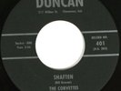 Corvettes Rare Indiana Garage 45 Shaften NM 1962 Duncan