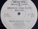 GEORGE & GLENN MILLER  - TOUCH YOUR LIFE -RARE WEST END