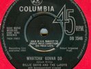BILLIE DAVIS*WHATCHA' GONNA DO*HAMMOND DANCER*LISTEN