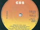 *RARE* THE CLASH - ENGLISH CIVIL WAR ORG IRISH PRESSING