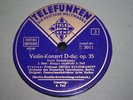 KULENKAMPFF Tchaikovsky: Violin conc TELEFUNKEN 4x78rpm