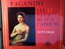 DEVY ERLIH, violin / PAGANINI : 12 CAPRICES/ ADES LP
