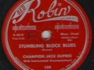 78 RPM Champion Jack Dupree Red Robin 109 in E-