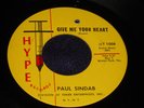 Hear Rare Northern Soul 45 Paul Sindab on Hype Candy He