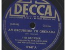 78 RPM RARE CALYPSO MUSIC ON DECCA 17467 / EE-