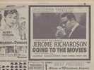 1962 JEROME RICHARDSON Going To The Movies jazz LP EX