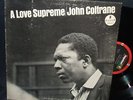 ? JOHN COLTRANE A Love Supreme Impulse stereo LP VG+