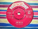 THE BEATLES Love Me Do ORIG UK ISSUE 1ST Red  SAMPLE