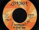 ROLLING STONES PROMO 45 DANDELION LONDON 905 MINT-