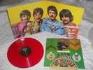 BEATLES RARE (RED VINYL) SGT PEPPERS LONELY HEARTS
