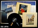 PINK FLOYD WITH YOU WERE JAPAN LP & Poster & Postcard