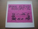 pink floyd  EUROPE 74   LP live   