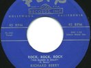 HEAR-Rare Doo Wop 45- Richard Berry- Rock Rock Rock- M-