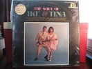 Ike & Tina Turner-Soul Of-Rare Orig Soul LP-NM-Shrink