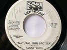 Soul/funk 45 * Danny White * Natural soul brother * Vg