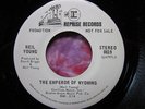 NEIL YOUNG Reprise White Promo EMPEROR OF WYOMING 45 NM