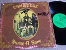 CAMBRIDGE Share A Song Rare Private Rural Rock LP HEA