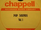 Pop Sounds Vol. 1 LP Chappell CIS 5047 LIBRARY 