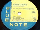Blue Note 78   Thelonious Monk   Criss Cross   #1590