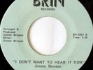 rare Soul Funk 45 JIMMY BRINSON on BRIN Listen