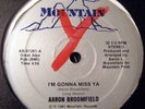 AARON BROOMFIELD -I'M GONNA MISS YA-ORIGINAL RARE 12