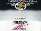 ANDREW LLOYD WEBBER Requiem Live  Russian 10 tr. '89 LP