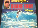 DUANE EDDY SURFIN’ (In Person) RARE 63' LIVE SURF LP