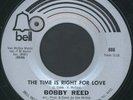 BOBBY REED: The Time Is Right For Love (rare soul 45)