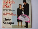 EDITH PIAF - EP - Dédicace Sticker OLYMPIA