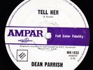 DEAN PARRISH : Tell Me / Fall On Me Aust Ampar
