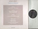 Arvo PART - Tabula Rasa - KREMER, JARRETT - ECM NM+