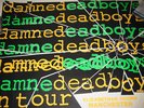 damned dead boys tour poster from 77' kbd dead kennedys