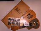 Beatles Rubber Soul wrist watch in wooden guitar box.