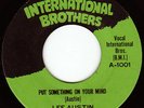 LEE AUSTIN Put Something RARE MIAMI FUNK 45 Edan * HEAR
