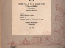 MAINARDI BACH Suite #3 ORIGINAL DECCA UK 10