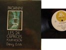 Devy Erlih PAGANINI  Les 24 Caprices Violin Ades 2LP NM