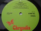 Jethro Tull BENEFIT UK LP 1ST WHITE i IMMACULATE MINT-