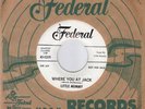 FEDERAL R&B BLUES ROCKER ROCKABILLY- LITTLE MUMMY  HEAR