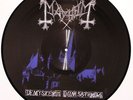 MAYHEM -De mysteriis Dom Sathanas PIC-LP RARE 1st press