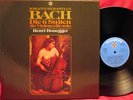 BACH 6 Cello Suites HENRI HONEGGER Telefunken 3xLP NM