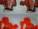 2 Queen press conference picture discs 1 cut, 1 uncut