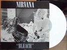 NIRVANA Bleach LP White Vinyl Grunge Tupelo Cobain