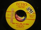 47. HILLBILLY BOP Preston Ward Echo Valley Boys RITE