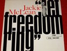 Jackie McLean LET FREEDOM RING Blue Note BST 84106 RVG