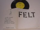 FELT  Index/Break It  1979 Shanghai Records  ex condtn.